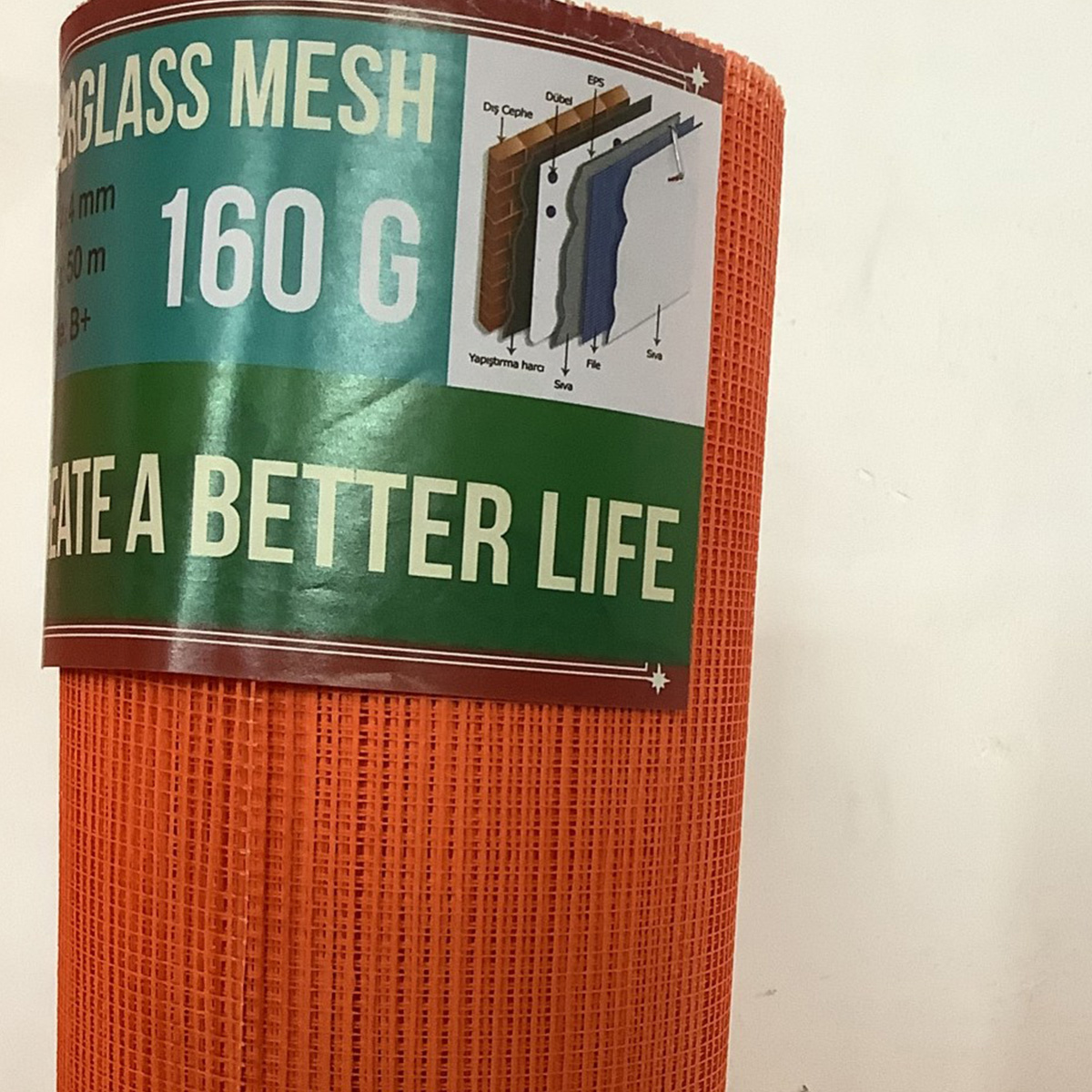 Fiberglass Mesh B+ 160gr
